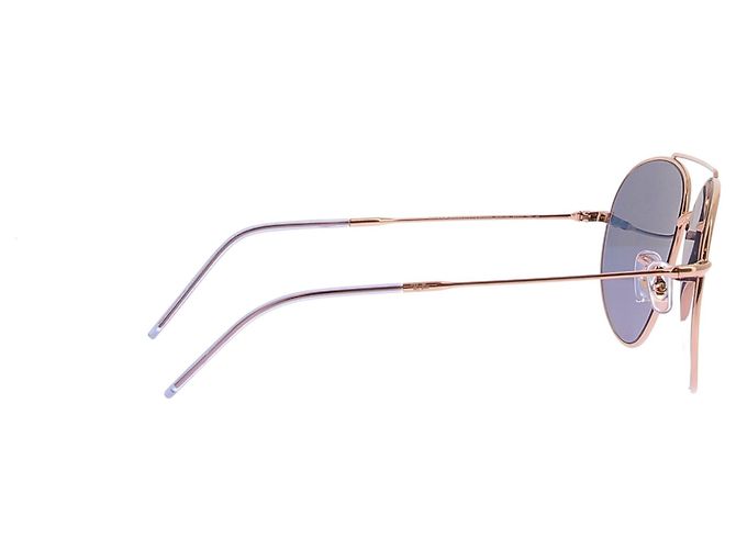 Ray-Ban Lunettes de soleil "Aviator Reverse" dorées - vue 4