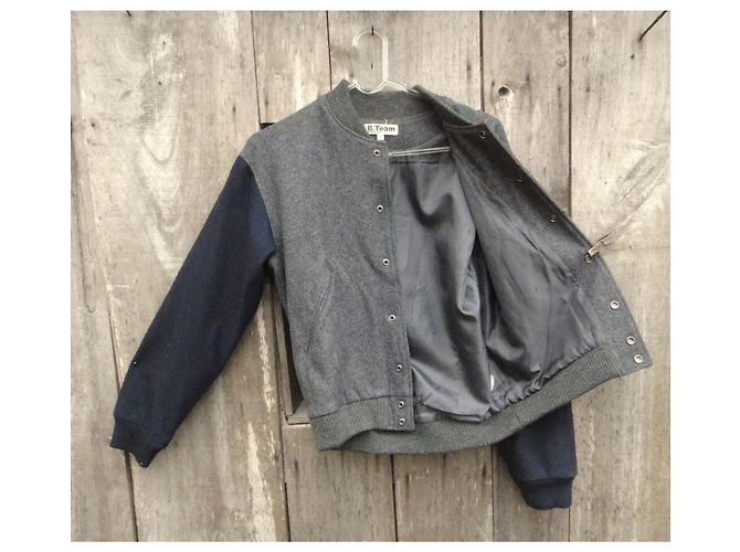 Bensimon Teddy B Team Jacke Grau Leinen Viskose - Ansicht 5