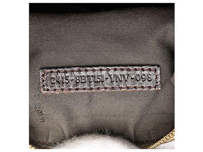 Fendi Beige Zucchino Canvas Crossbody - vista 5