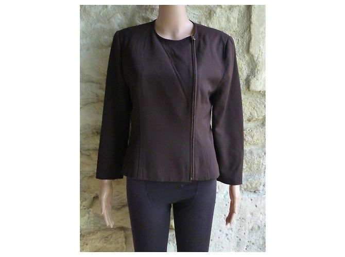 Hermès Brown Wool Jacket - view 11