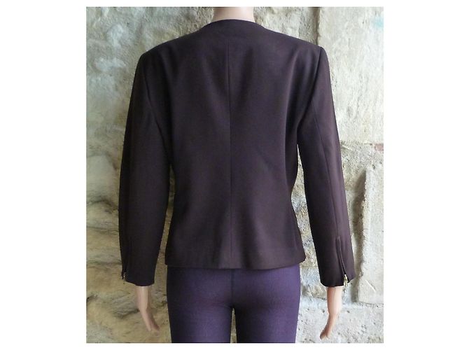 Hermès Brown Wool Jacket - view 9