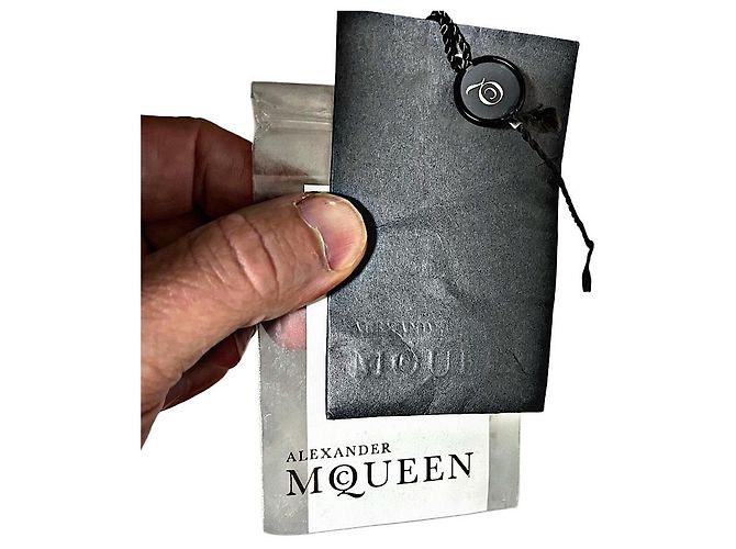 Authentischer Alexander McQueen 05 AW Archive Mudded Denim Blazer Khaki - Ansicht 13