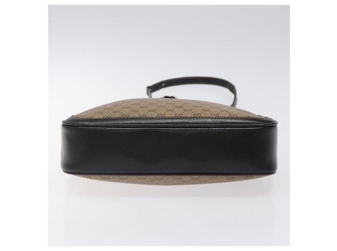 Gucci Borsa a spalla Micro GG Supreme PVC Marrone 001 256 1189 Auth BA1925 - vista 5