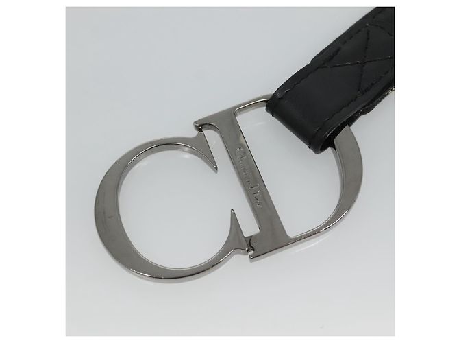 Christian Dior Trotter Canvas Gürtel 28"" Marine Auth ar13581 - Ansicht 7