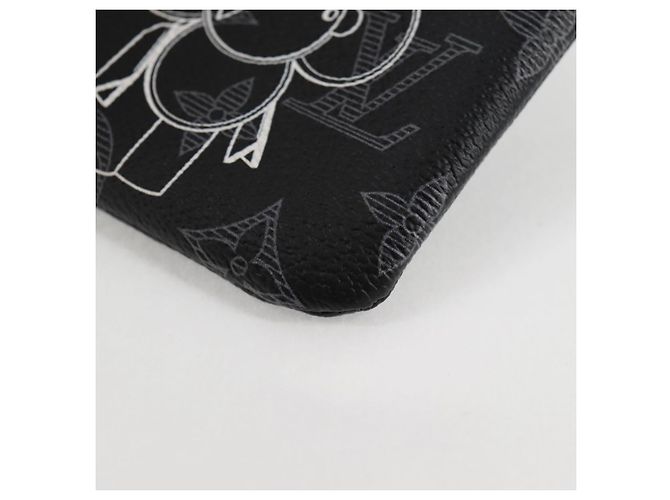 LOUIS VUITTON Eclipse Vivienne Pochette Apollo PM Pouch M62897 LV Auth 123832AM Monogramma - vista 13