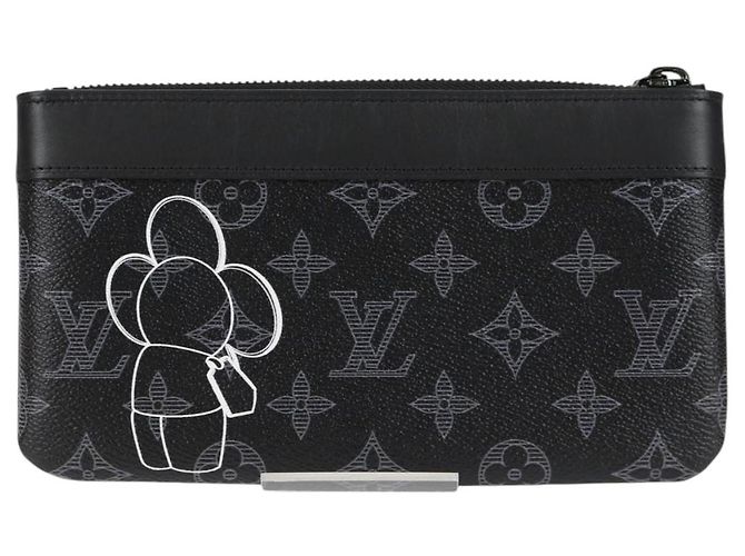 LOUIS VUITTON Eclipse Vivienne Pochette Apollo PM Pouch M62897 LV Auth 123832AM Monogramma - vista 2