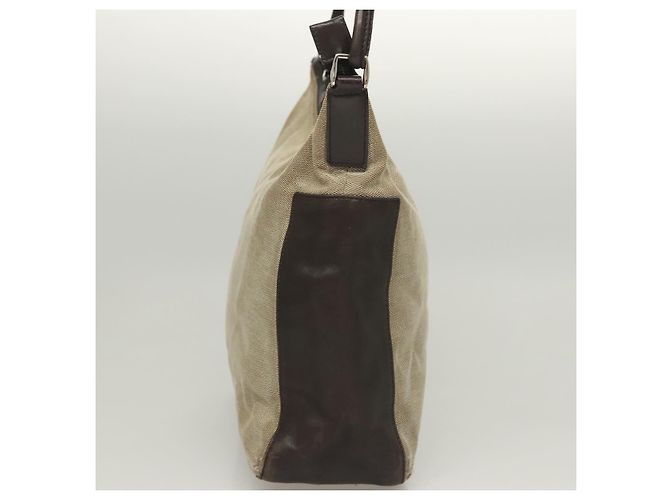 Borsa a Spalla GUCCI in Tela Grigia Argento 77112 Auth ti3094 - vista 3