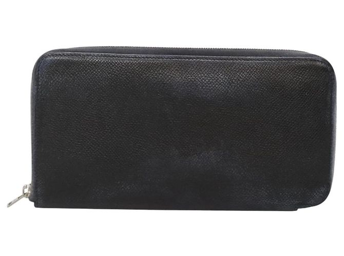 Hermès HERMES Portafoglio Lungo in Pelle Blu Navy Auth bs25774 - vista 2