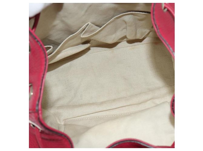 GUCCI Bamboo Rucksack Leder Outlet Pink 370833 Auth bs25742 - Ansicht 11