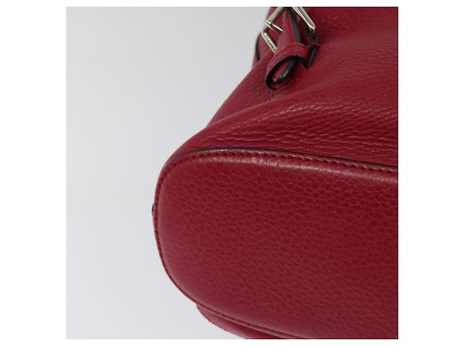 GUCCI Bamboo Rucksack Leder Outlet Pink 370833 Auth bs25742 - Ansicht 17