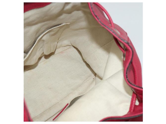GUCCI Bamboo Rucksack Leder Outlet Pink 370833 Auth bs25742 - Ansicht 19