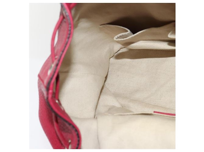 GUCCI Bamboo Rucksack Leder Outlet Pink 370833 Auth bs25742 - Ansicht 20