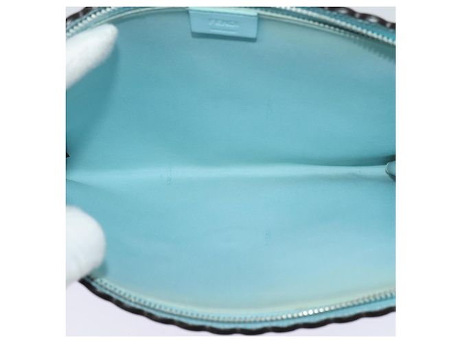 Borsa a mano FENDI in pelle azzurro chiaro Auth bs25680 Blu chiaro - vista 11