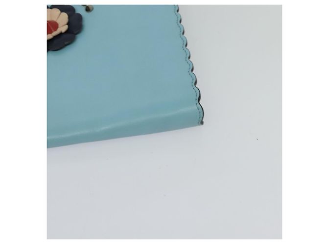 Borsa a mano FENDI in pelle azzurro chiaro Auth bs25680 Blu chiaro - vista 14