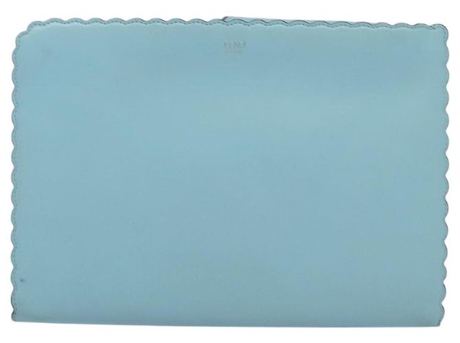 Borsa a mano FENDI in pelle azzurro chiaro Auth bs25680 Blu chiaro - vista 2