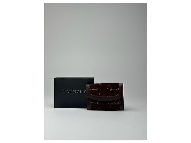 Vintage Givenchy Leather Key Holder Brown - view 10