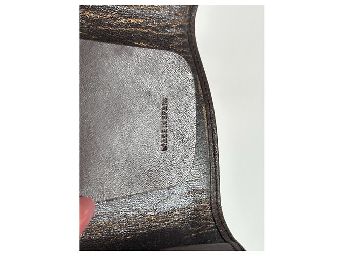 Vintage Givenchy Leather Key Holder Brown - view 4