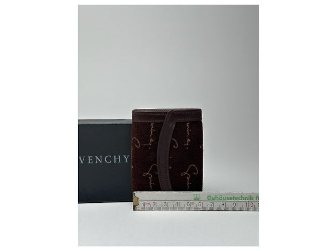 Vintage Givenchy Leather Key Holder Brown - view 9