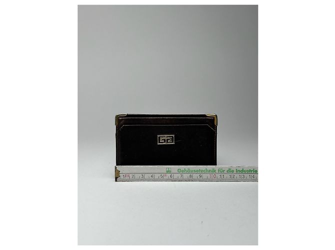 Vintage Givenchy leather Card holder brown - view 8
