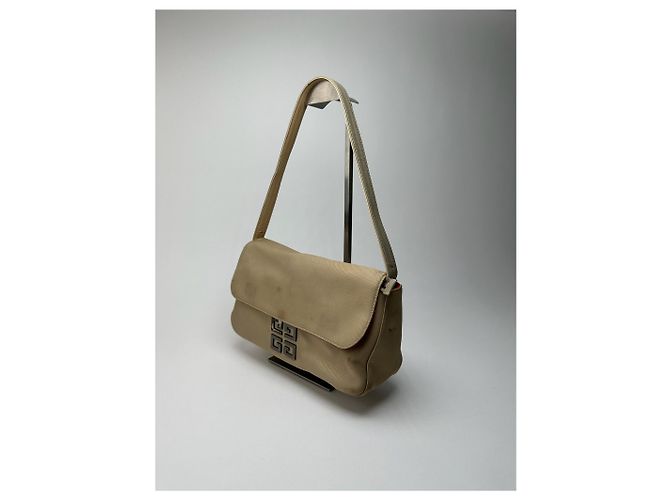 Vintage Givenchy 4G Tasche beige - Ansicht 3