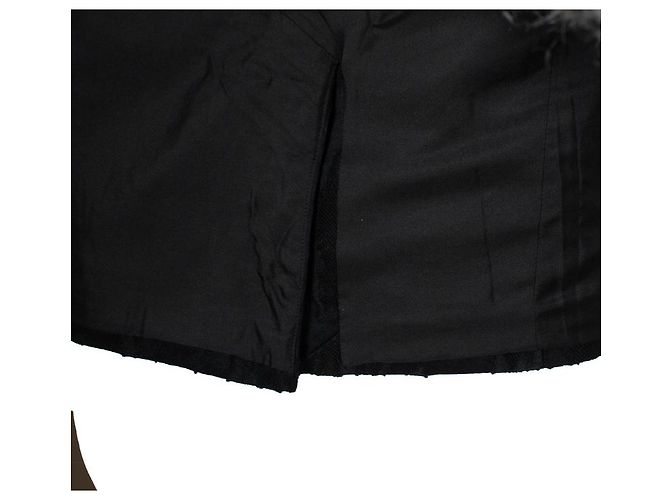 Jacquard-gewebte Blazer mit Perlen von Saint Laurent, 2019 Schwarz - Ansicht 7