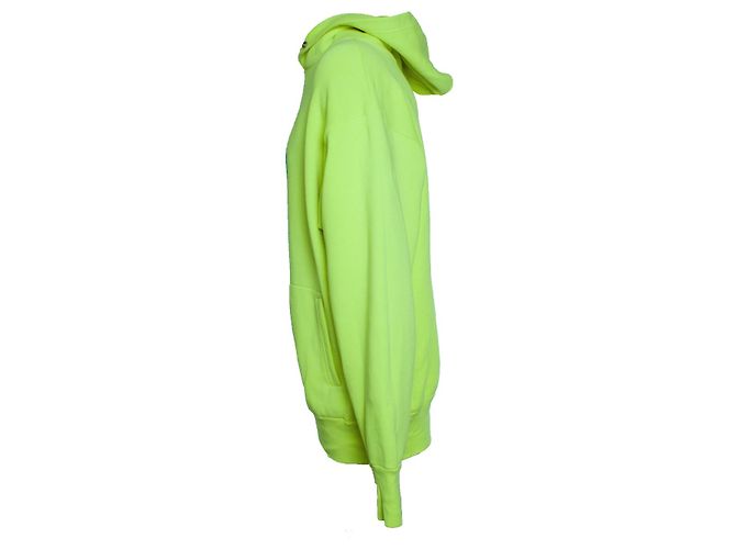 Sudadera neón amarilla del programa de alimentos Balenciaga Amarillo - vista 2