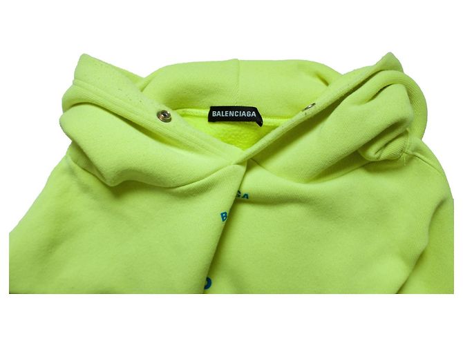 Sudadera neón amarilla del programa de alimentos Balenciaga Amarillo - vista 5