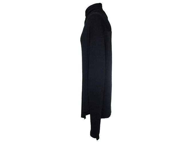 Autre Marque Julius x ssense, cuello alto negro asimétrico Verde - vista 3