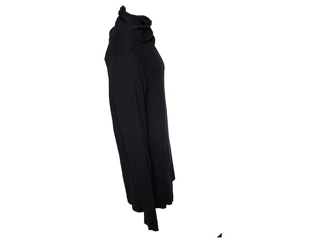 Autre Marque Julius x ssense, cuello alto negro asimétrico Verde - vista 4