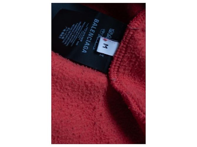 Balenciaga, Hoodie des Welternährungsprogramms in Rot - Ansicht 7