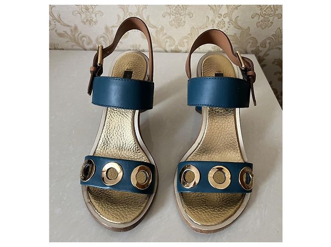 Sandali Louis Vuitton in pelle Multicolore - vista 10