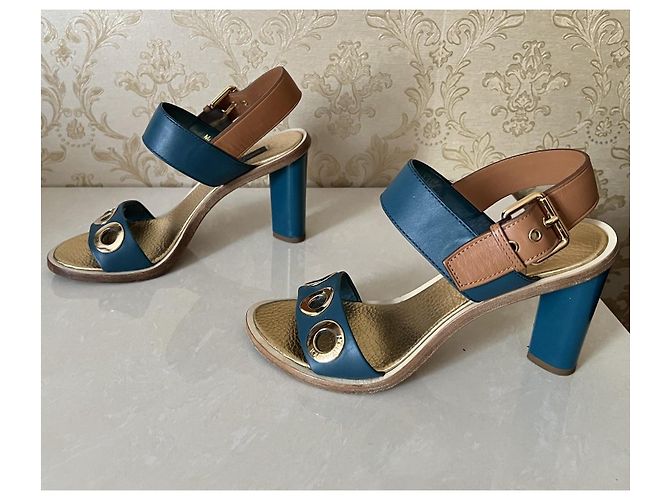 Sandali Louis Vuitton in pelle Multicolore - vista 11