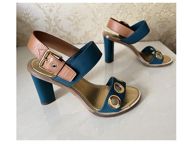 Sandali Louis Vuitton in pelle Multicolore - vista 12