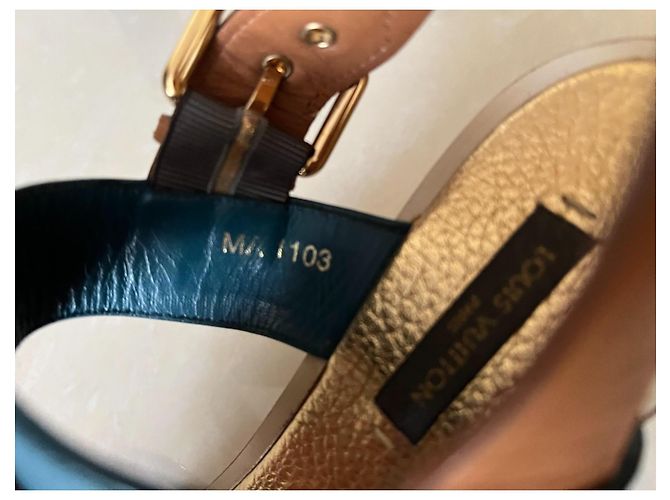 Sandali Louis Vuitton in pelle Multicolore - vista 13
