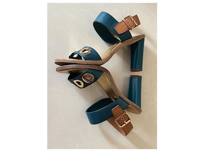 Sandali Louis Vuitton in pelle Multicolore - vista 14