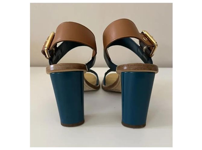 Sandali Louis Vuitton in pelle Multicolore - vista 2