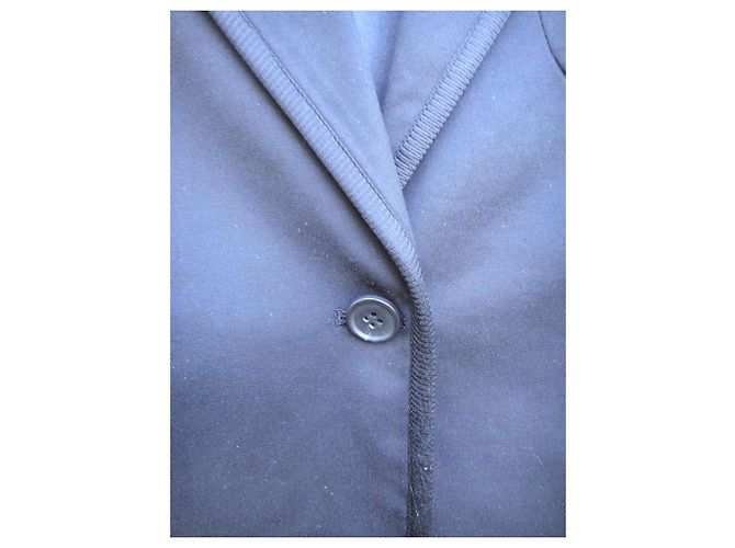 Paul & Joe Jacke Schwarz Baumwolle Größe 38 - Ansicht 8