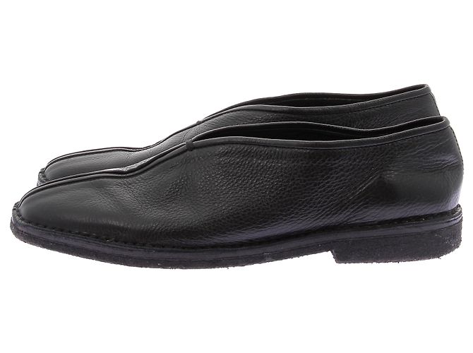 Lemaire Mocasines negros de cuero - vista 2