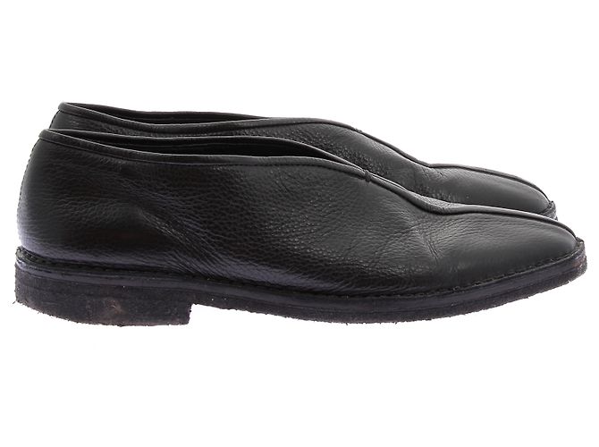 Lemaire Mocasines negros de cuero - vista 3