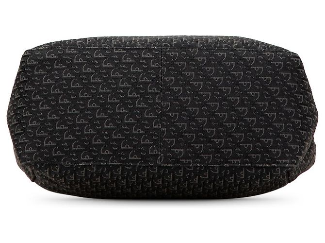 Dior Schwarze Diorissimo Trotter Canvas Tasche - Ansicht 3