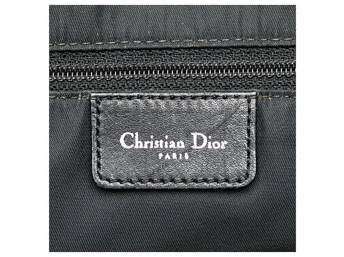 Dior Schwarze Diorissimo Trotter Canvas Tasche - Ansicht 5