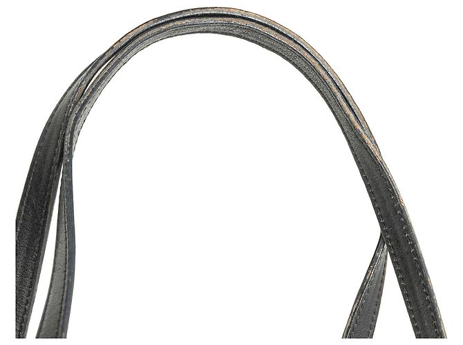 Dior Schwarze Diorissimo Trotter Canvas Tasche - Ansicht 9