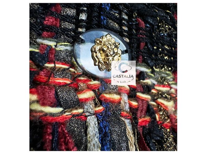 Chanel 11K$ Paris / Cosmopolitan Lesage Tweed Jacket 38 FR Multiple colors - view 10