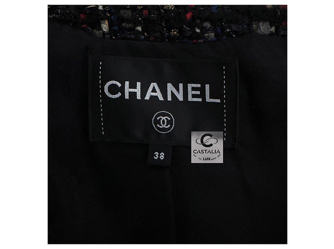 Chanel 11K$ Paris / Cosmopolitan Lesage Tweed Jacket 38 FR Multiple colors - view 16