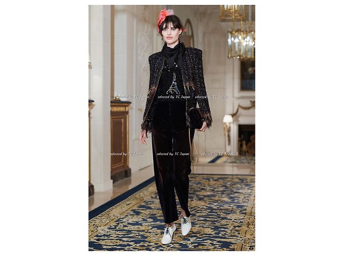 Chanel 11K$ Paris / Cosmopolitan Lesage Tweed Jacket 38 FR Multiple colors - view 3
