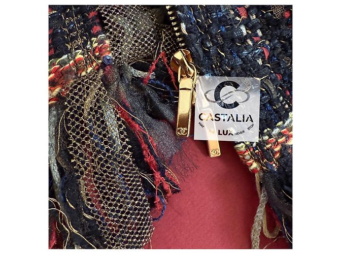 Chanel 11K$ Paris / Cosmopolitan Lesage Tweed Jacket 38 FR Multiple colors - view 8