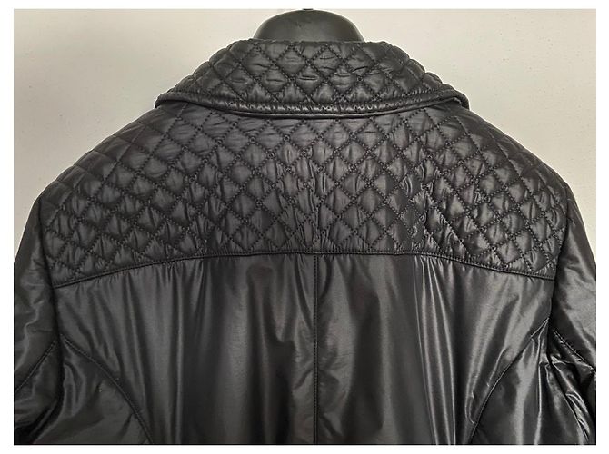 Abrigo acolchado negro Voyage de Marina Rinaldi, talla curvy 21 (L). - vista 4