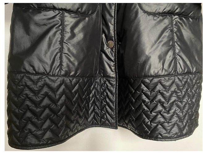 Abrigo acolchado negro Voyage de Marina Rinaldi, talla curvy 21 (L). - vista 5