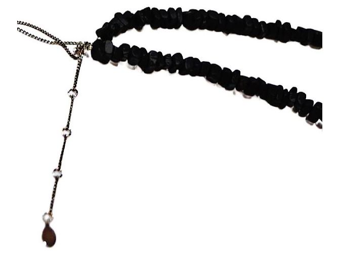 Authentische Dior Homme Fragmented Rock & Metal Chain Laufstegkette 17 SS Silber Hardware - Ansicht 4