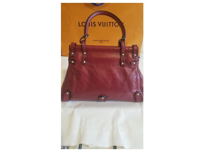 Borsa a mano Fendi Chef in pelle rossa Rosso - vista 5